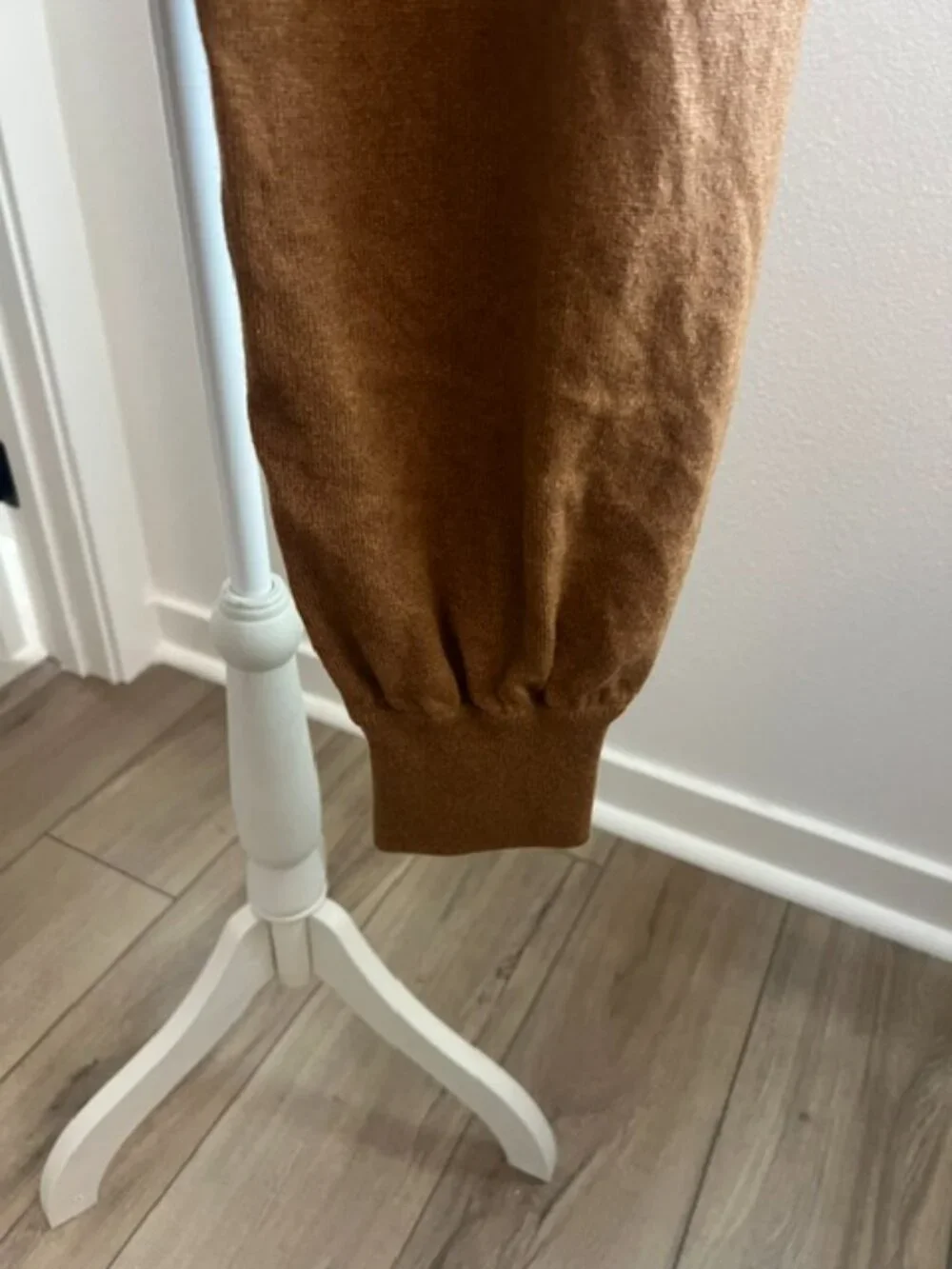Authentic Louis Vuitton Brown Knit Sweater & Jogger Set Women’s Large